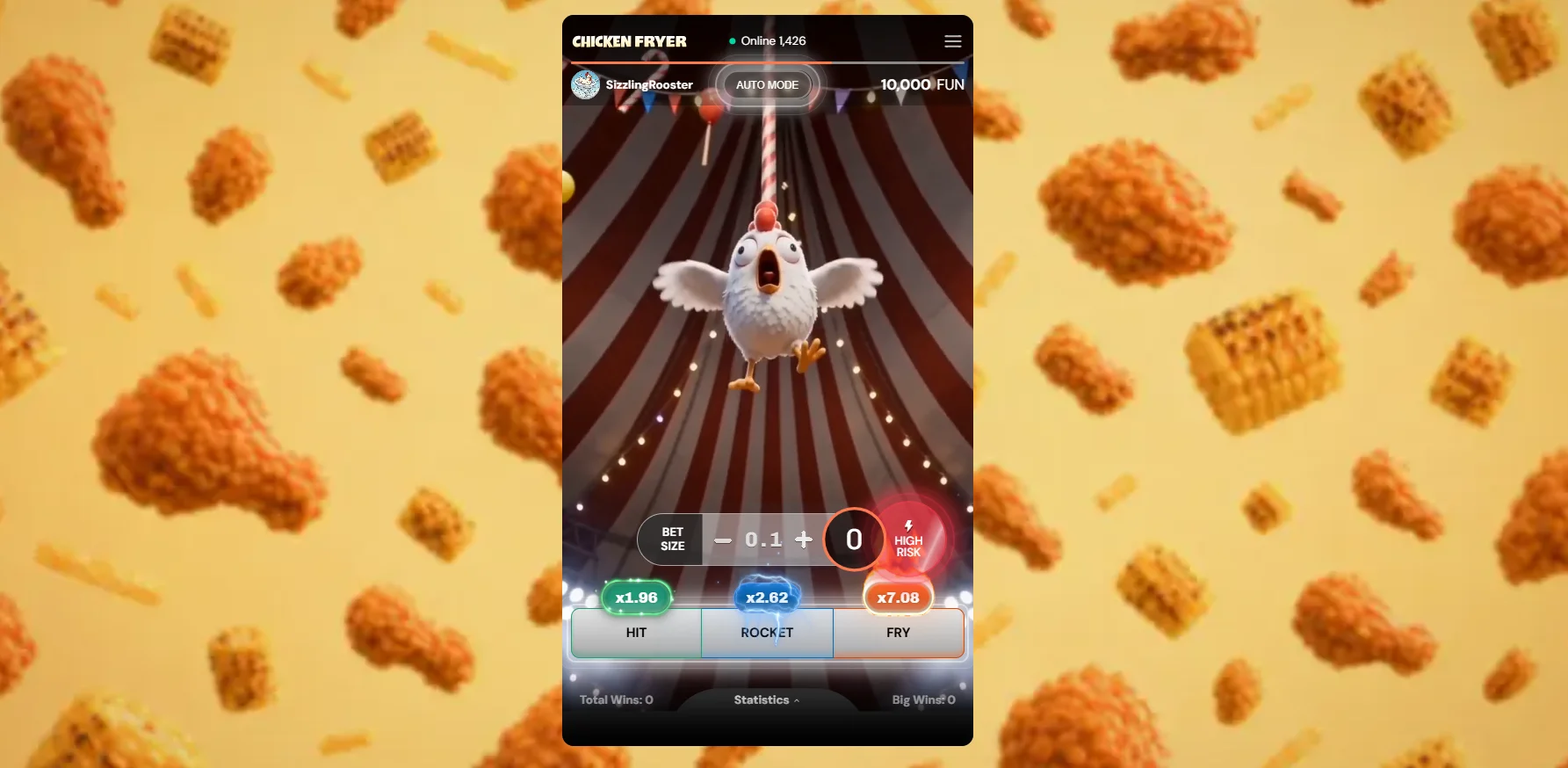 Chicken Fryer Game